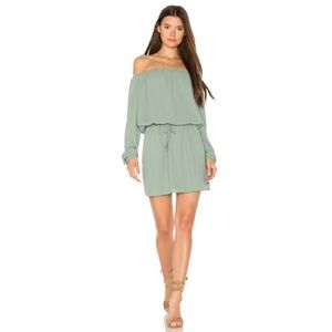 Three Eighty Two Willow Dress Palm Green Medium